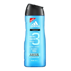 adidas 阿迪达斯 男士功能型香波沐浴露 400ml