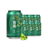 88VIP：SNOWBEER 雪花 啤酒晶粹8度330ML*6听