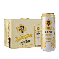 限新用戶、88VIP：青島啤酒 全麥白啤酒 500ml*12瓶
