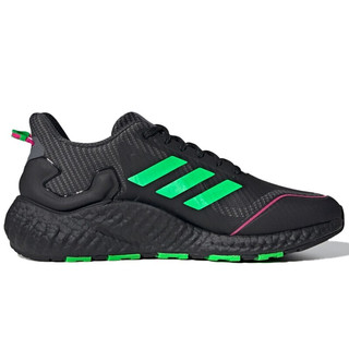 adidas 阿迪达斯 Climawarm LTD 男子跑鞋 H67364 黑绿 43