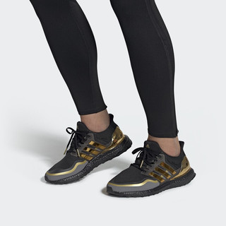 adidas 阿迪达斯 Ultra Boost 4.0 男子跑鞋 EG8102 黑灰金 40.5