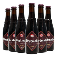 Westmalle 西麦尔 双料 修道士精酿 啤酒 330ml*6瓶 比利时进口