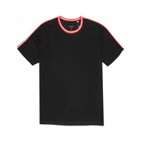 GUESS新款男士简约休闲T恤 L 黑色