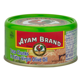 AYAM BRAND 雄鷄標 特级初榨橄榄油浸金枪鱼罐头 185g