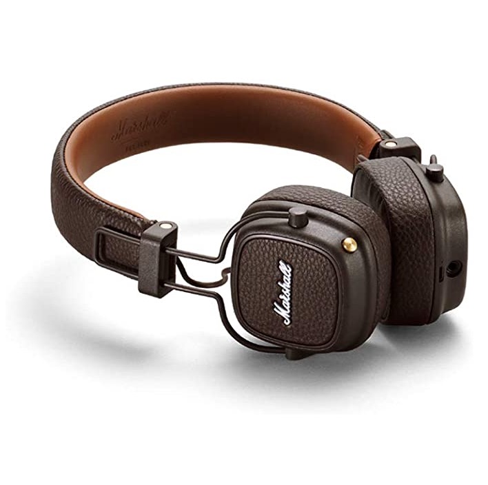 marshall马歇尔majoriii蓝牙无线头戴式耳机棕色