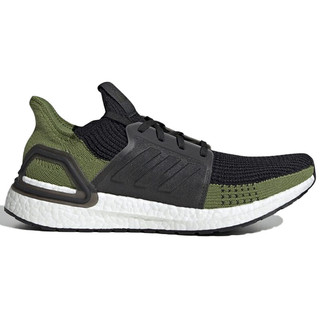 adidas 阿迪达斯 UltraBoost 19 m 男子跑鞋 G27511 黑绿白 42