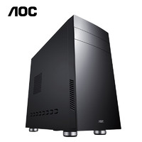 AOC CB210D黑色M-ATX/ITX主机箱120冷排侧透
