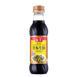 海天 特级金标生抽 500ml*4瓶 金粉派礼盒