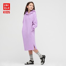 优衣库 童装/女童 高弹力快干运动连衣裙(卫衣) 433510 UNIQLO