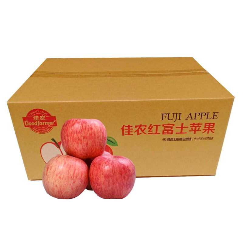 烟台红富士苹果 5kg装 一级果 单果重160g以上 新鲜水果礼盒