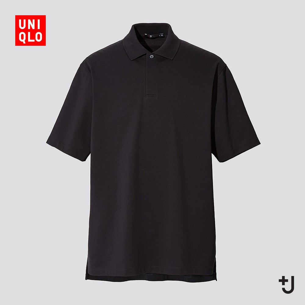 uniqlo 优衣库 j 真丝棉混纺 男士polo衫