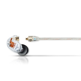 SHURE 舒尔 SE425 入耳式挂耳式有线双单元动铁耳机 透明色 3.5mm