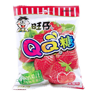 Want Want 旺旺 旺仔QQ糖 草莓味 70g*10袋