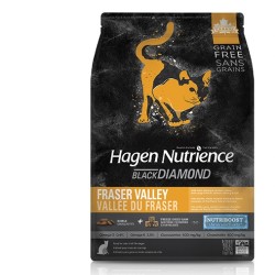 NUTRIENCE 哈根纽翠斯 黑钻系列鲜活禽肉口味冻干全猫粮 11磅+小李子猫罐4罐