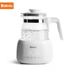 波咯咯(bololo)恒温水壶调奶器婴儿1.3L夜灯多功能温奶暖奶器冲奶器 液晶款BL-1206