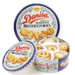 印尼进口DANISA皇冠黄油曲奇饼干休闲零食200g礼盒 *2件+凑单品