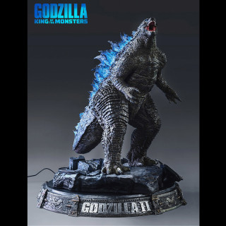 商品影时光哥斯拉怪兽之王背鳍发光收藏雕像模型|108305