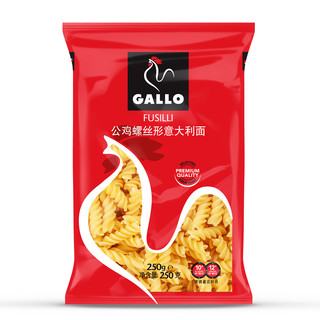 GALLO 公鸡 螺丝形 意大利面 250g