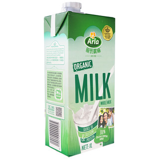 Arla 有机全脂纯牛奶 1L*6盒 礼盒装