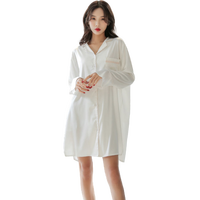 UROU 女士蕾丝睡裙 3238 清纯白 M