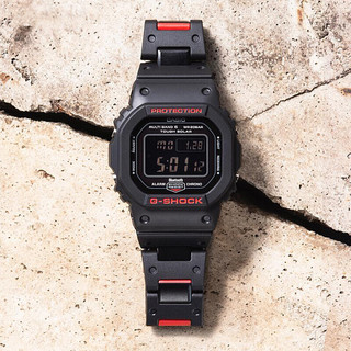 CASIO 卡西欧 G-SHOCK YOUTH系列 42.8毫米太阳能电波腕表 GW-B5600HR-1