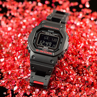 CASIO 卡西欧 G-SHOCK经典系列 42.8毫米太阳能电波腕表 GW-B5600HR-1