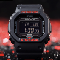 CASIO 卡西欧 G-SHOCK YOUTH系列 42.8毫米太阳能电波腕表 GW-B5600HR-1