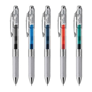 Pentel 派通 BLN75TL 透明杆速干中性笔 0.5mm 单支装 多色可选 *3件