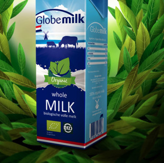 Globemilk 荷高 有机全脂纯牛奶 1L*6盒