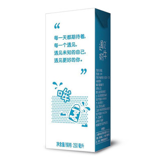 JUNLEBAO 君乐宝 遇见奶牛 纯牛奶 250ml*12盒