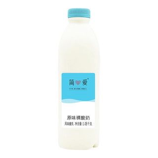 simplelove 简爱 裸酸奶 原味 1.08kg*3瓶