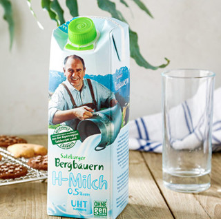 SalzburgMilch 萨尔茨堡 脱脂纯牛奶 1L