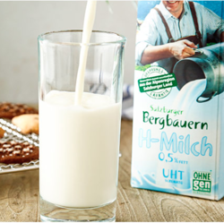 SalzburgMilch 萨尔茨堡 脱脂纯牛奶 1L