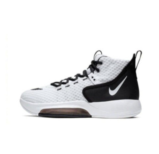 NIKE 耐克 Zoom Rize 男子篮球鞋 BQ5468-100 白/黑 44