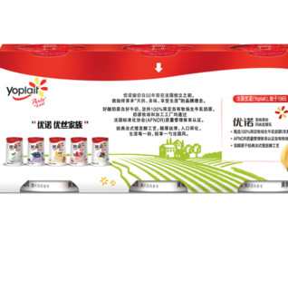 yoplait 优诺 优丝 风味发酵乳 黄桃味 135g*3杯