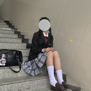 Kyouko 梗豆 JK制服 西式制服 女士西装外套 黑色 S