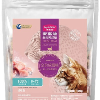 Myfoodie 麦富迪 鸡肉金枪鱼成猫猫粮 100g