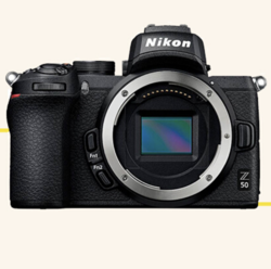 Nikon 尼康 Z 50 APS-C画幅 微单相机 黑色 Z DX 16-50mm F3.5 VR 变焦镜头+Z