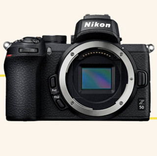 Nikon 尼康 Z 50 APS-C画幅 微单相机 黑色 Z DX 16-50mm F3.5 VR 变焦镜头+Z DX 50-250mm F4.5 VR 变焦镜头 双头套机