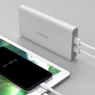 ROMOSS 罗马仕 sense6 加量版 移动电源 白色 20000mAh Micro-B 10W 快充