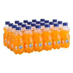 Fanta 芬达 可口可乐（Coca-Cola）芬达 Fanta 橙味汽水 碳酸饮料 300ml*24瓶 整箱装