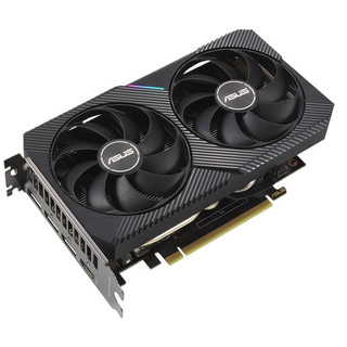 ASUS 华硕 DUAL-RTX 3060-12G V2 LHR 显卡 12GB 黑色