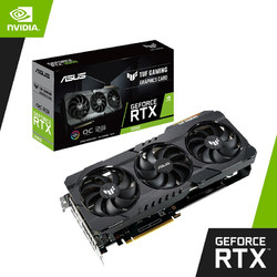 华硕 ASUS TUF-RTX3060-O12G-GAMING  赛博朋克 2077吃鸡电竞游戏独立显卡 N卡