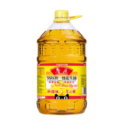 鲁花 一级花生油 食用油  6.38L *2件