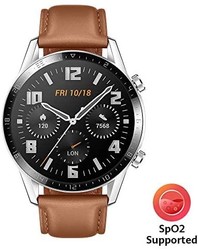 华为 智能手表 HUAWEI Watch GT2 - Classic 46 mm 棕色表带