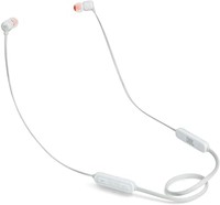 JBL T110BT 无线蓝牙运动耳机 入耳式 手机耳机 游戏耳机 白色
