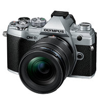PLUS会员：OLYMPUS 奥林巴斯 OM-D E-M5 Mark III M4/3画幅 微单相机 银色 12-45mm F4 PRO 变焦镜头 单头套机