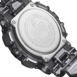 CASIO 卡西欧 G-SHOCK新冰韧灰色透明系列 51.2毫米电子腕表 GA-110SKE-8APR