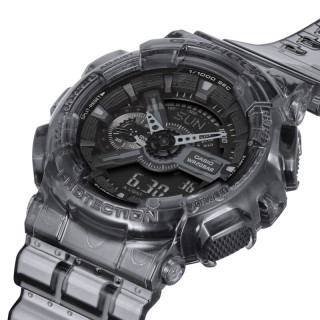 CASIO 卡西欧 G-SHOCK新冰韧灰色透明系列 51.2毫米电子腕表 GA-110SKE-8APR