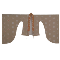 轻汉坊 南北朝汉服 郁离 女士大袖襦 咖色 S